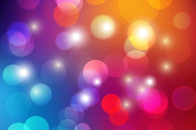 Colorful Bokeh Light Abstract Backgrounds Vector Illustration ...