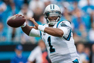 Download Wallpapers 3840x2400 Cam Newton, Carolina Panthers ...