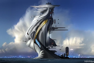 Gallery For   Futuristic Architecture Wallpapers