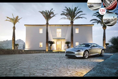 2013 Aston Martin DB9 Front