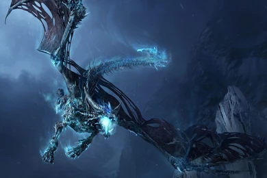 Dark Ice Dragon Wallpapers