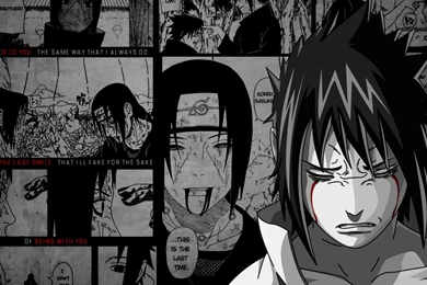 Naruto Shippuden Uchiha Itachi Uchiha Sasuke Manga Wallpapers ...