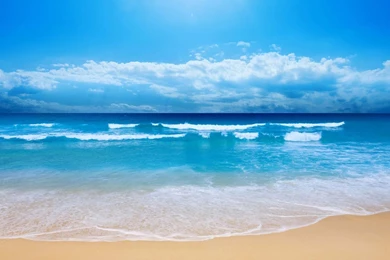 Download Free Christmas Beach Desktop Wallpapers Widescreen