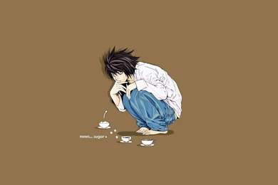 L   Death Note Wallpapers   Anime Wallpapers