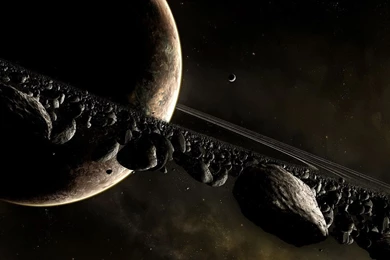Full HD Wallpapers + Space, Planets, Rings, By Tobias Roetsch ...