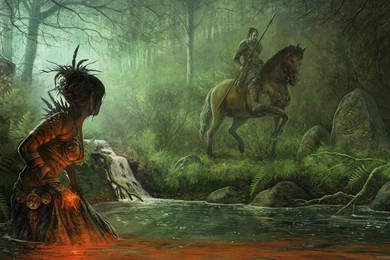 Dark, Fantasy, Forest, Wallpaper, Women, Horror, Backgrounds   2016441