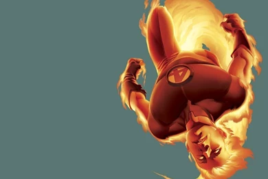 My Free Wallpapers   Comics Wallpapers : Ultimate Human Torch