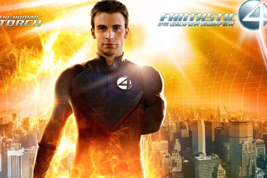 Download Wallpapers 3840x2400 Fantastic 4, Chris Evans, Human Torch ...