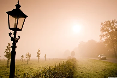 File:Lonely Lantern In The Fog wallpaper 3840x2400.jpg   Wikimedia ...