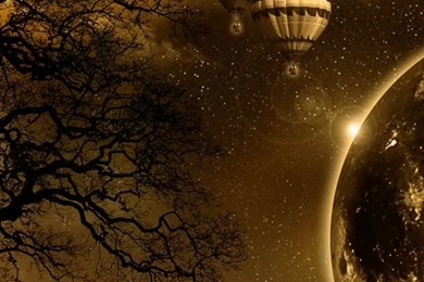 Space Scene iPhone 5 Wallpapers