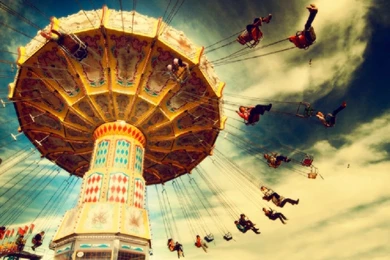 Vintage Carousel Photography   Wallpaper.