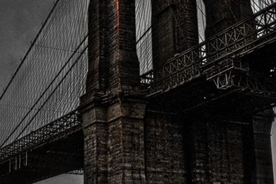 Dark iPhone wallpaper for iPhone 5 5c 5s 640x1136 batman_dark_bridges_the_knight_photomanipulation.jpg