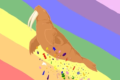 The Flying Walrus By Of the Leaves On DeviantArt