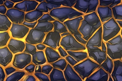 New Volcanic Lava Flow Level Backgrounds For Guts!   The Art Drone Zone