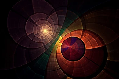 Vibrant Circles Wallpapers   Abstract Wallpapers