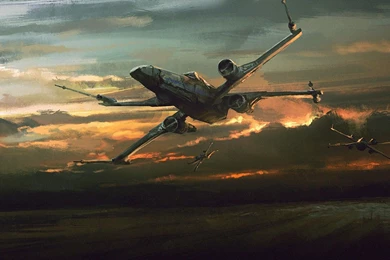 Star Wars: The Force Awakens X wing 1920x1080 (1080p)   Wallpapers ...