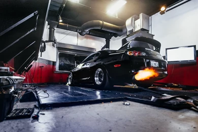 Toyota Supra Tuning Fire G Wallpapers