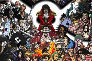 One Piece Characters Anime Wallpaper, Size: 1680x1050 ...