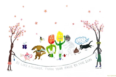 Pikaland Desktop Wallpapers Series: April 2012 / Hyesu Lee   Pikaland