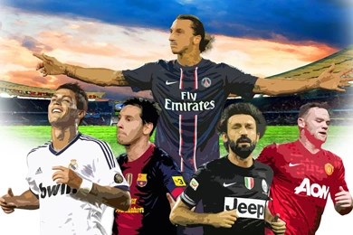 Best Soccer Players 2013   Invitation Templates