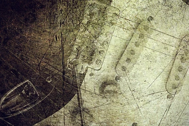 Download Wallpapers 2560x1440 Grunge, Guitar, Drawing, Scratching ...