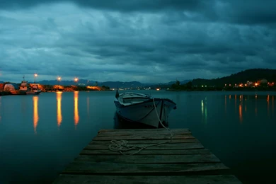 Sea Night, Haven, Nature, 2560x1600 HD Wallpapers And FREE Stock Photo