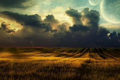 Space Landscape Wallpapers 2560x1600   (