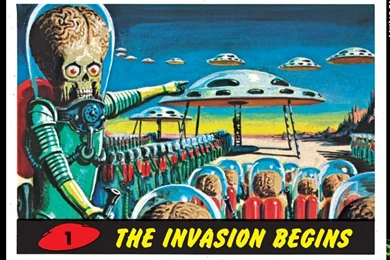 MARS ATTACKS Comedy Sci fi Martian Alien Aliens Action 1mat ...