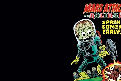Mars Attacks Fonds D'écran, Arrières plan
