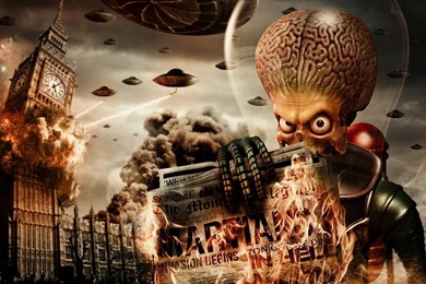 Mars Attacks! (for Beginning Readers) By DrFaustusAU On DeviantArt