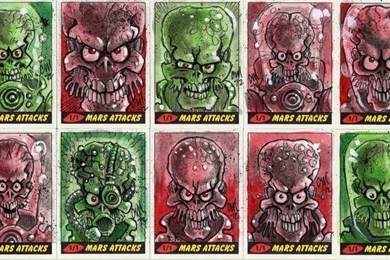 MARS ATTACKS Cards Set 5 By ARTofCM On DeviantArt