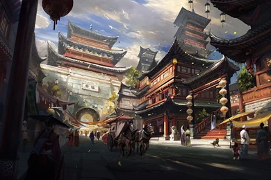 Chinese Town Wallpapers 29618