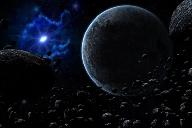 Full HD Wallpapers + Space, Blue, Sun, Planets, Asteroids And ...
