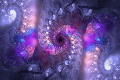 Desktop Wallpapers · Gallery · 3D Art · Space Wormhole