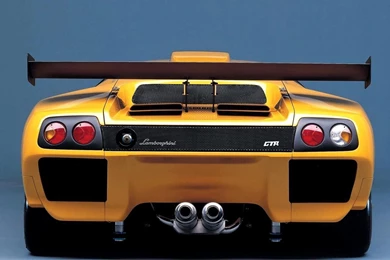 Lamborghini Diablo Gtr Rear Normal Hd Wallpapers   (