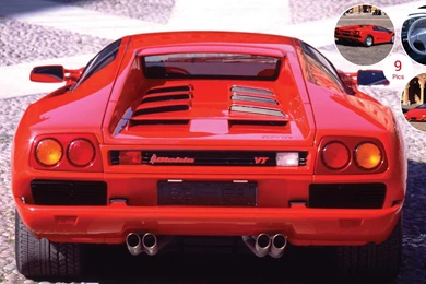1993 Lamborghini Diablo VT   Rear