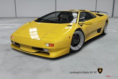 LAMBORGHINI DIABLO SV 97 WALLPAPER   (