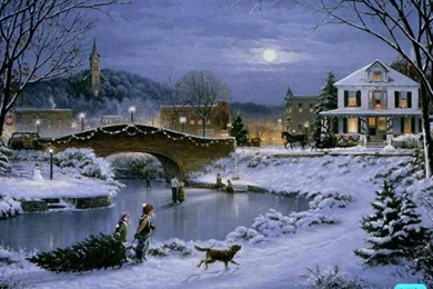 D Winter Snow Christmas Wallpapers Collection Christmas Wallpapers ...