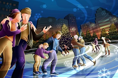 25 Cool Widescreen Christmas Wallpapers