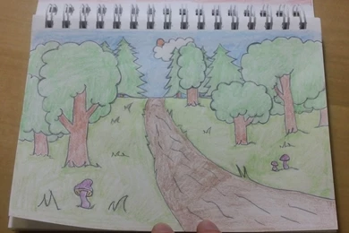 191   How To Draw! Cool Easy Cartoon Forest Backgrounds   YouTube