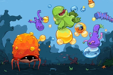 Full HD Wallpapers + Animals, Drawings And Paintings, Octopuses ...