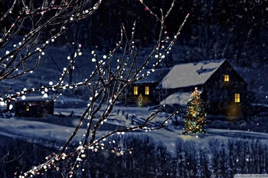 Christmas Night Wallpapers  AtozWallpapers