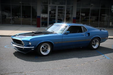 Blue Cars Muscle Cars Scenic Vehicles Ford Mustang Ford Mustang ...