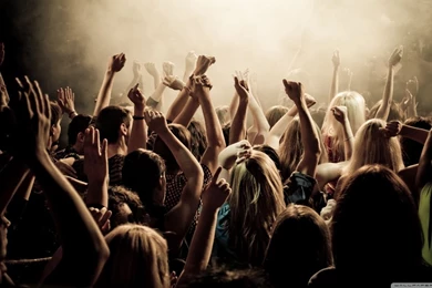 Concert Crowd HD Desktop Wallpapers : High Definition : Mobile