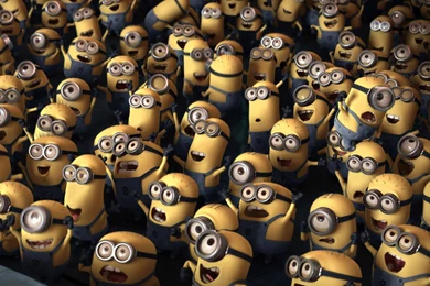 Despicable Me Minion Crowd Hd Wallpapers Last Wallpapers