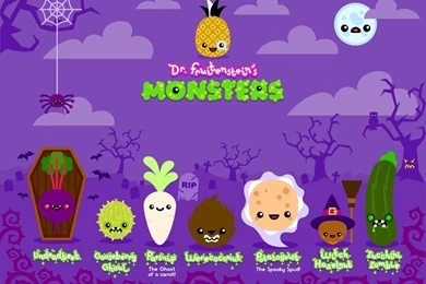 Fruity Cuties   Doctor Fruitenstein's Monsters Desktop Wallpapers ...