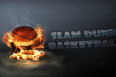 Fire Slam Dunk Basketball Wallpaper Picture 276