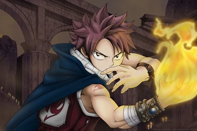 Pink Hair, Fire, Scarf, Anime Guy, Wallpaper, Anime, Natsu, Natsu ...