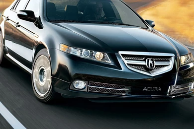 Download Wallpapers 1920x1080 Acura, Tl, 2007, Black, Front View ...