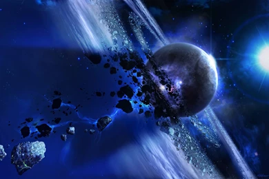 Gallery For Blue Universe Wallpapers